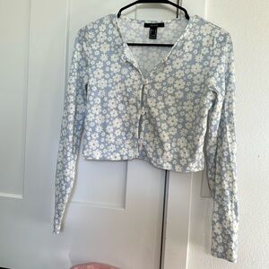 Long sleeve floral shirt